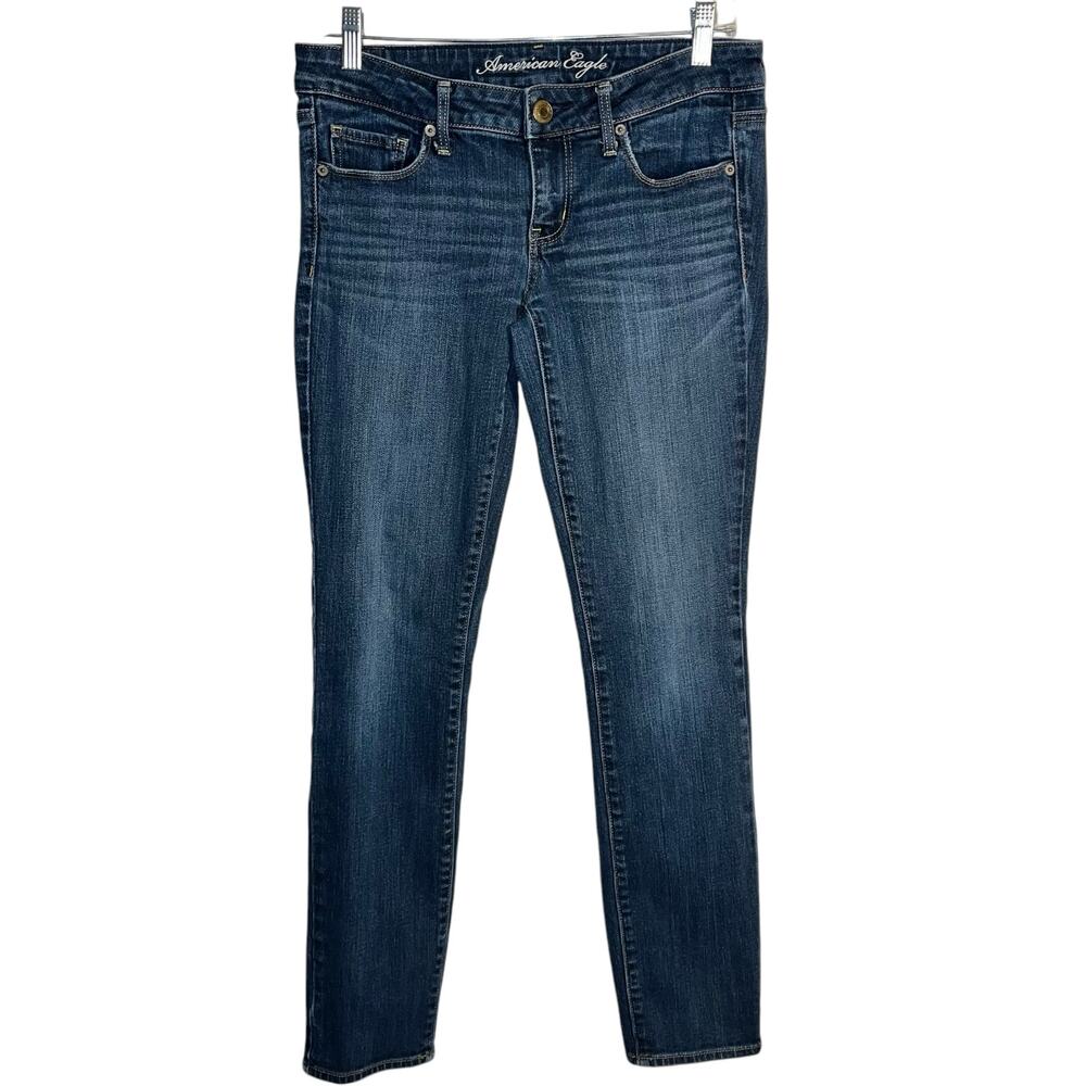 American Eagle Outfitters Women’s Dark Blue Skinny Jeans